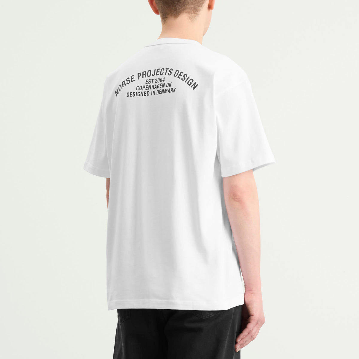 Norse Projects Snekkersten Back Arch Logo T-Shirt