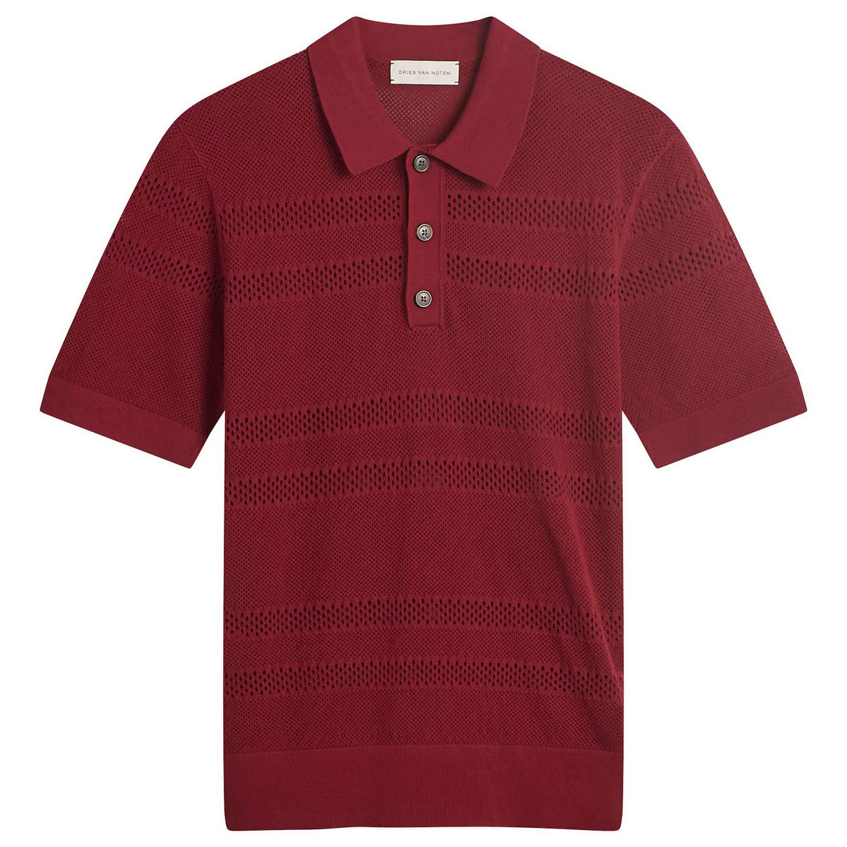 Dries Van Noten Knitted Polo