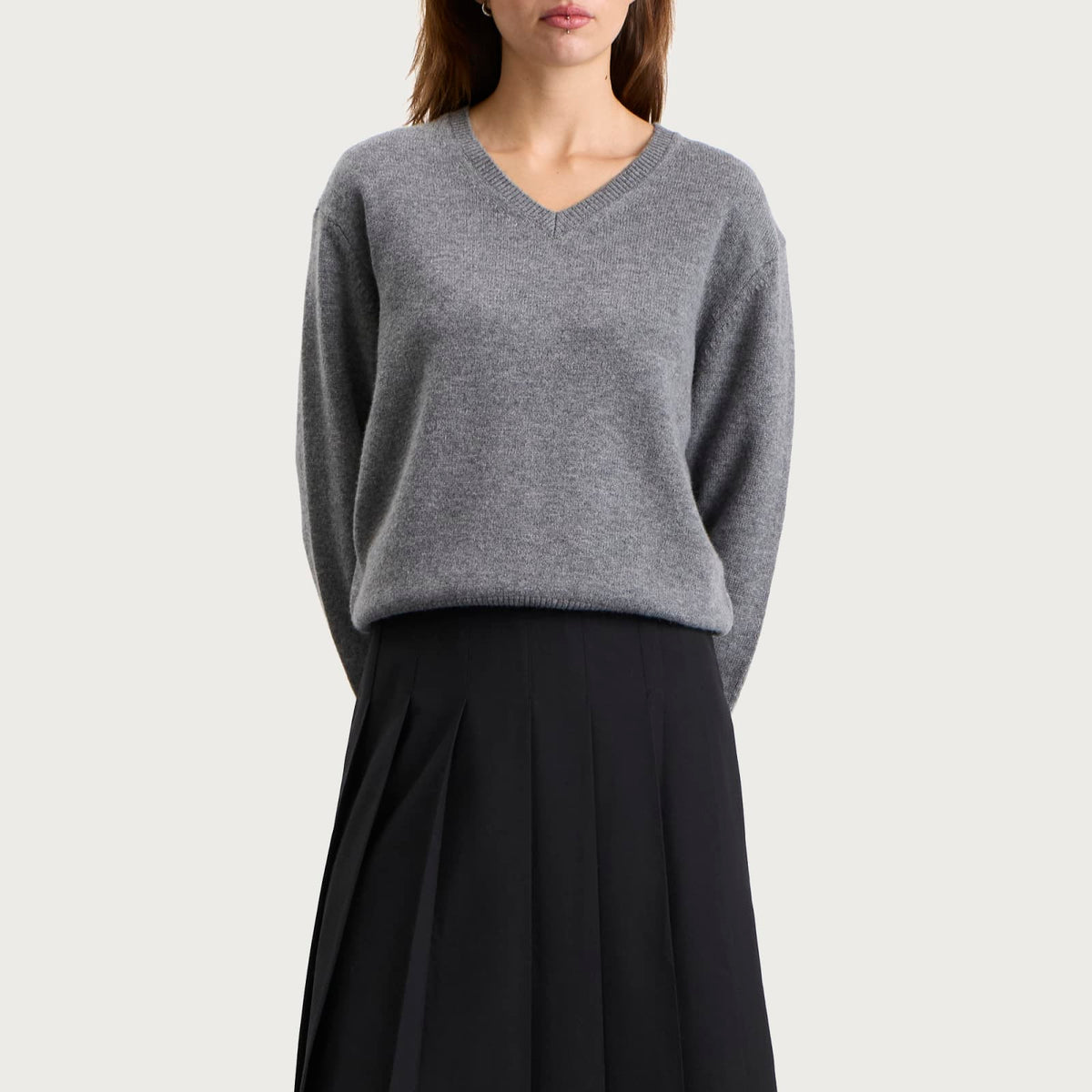Dunst Cashmere V-Neck Sweater