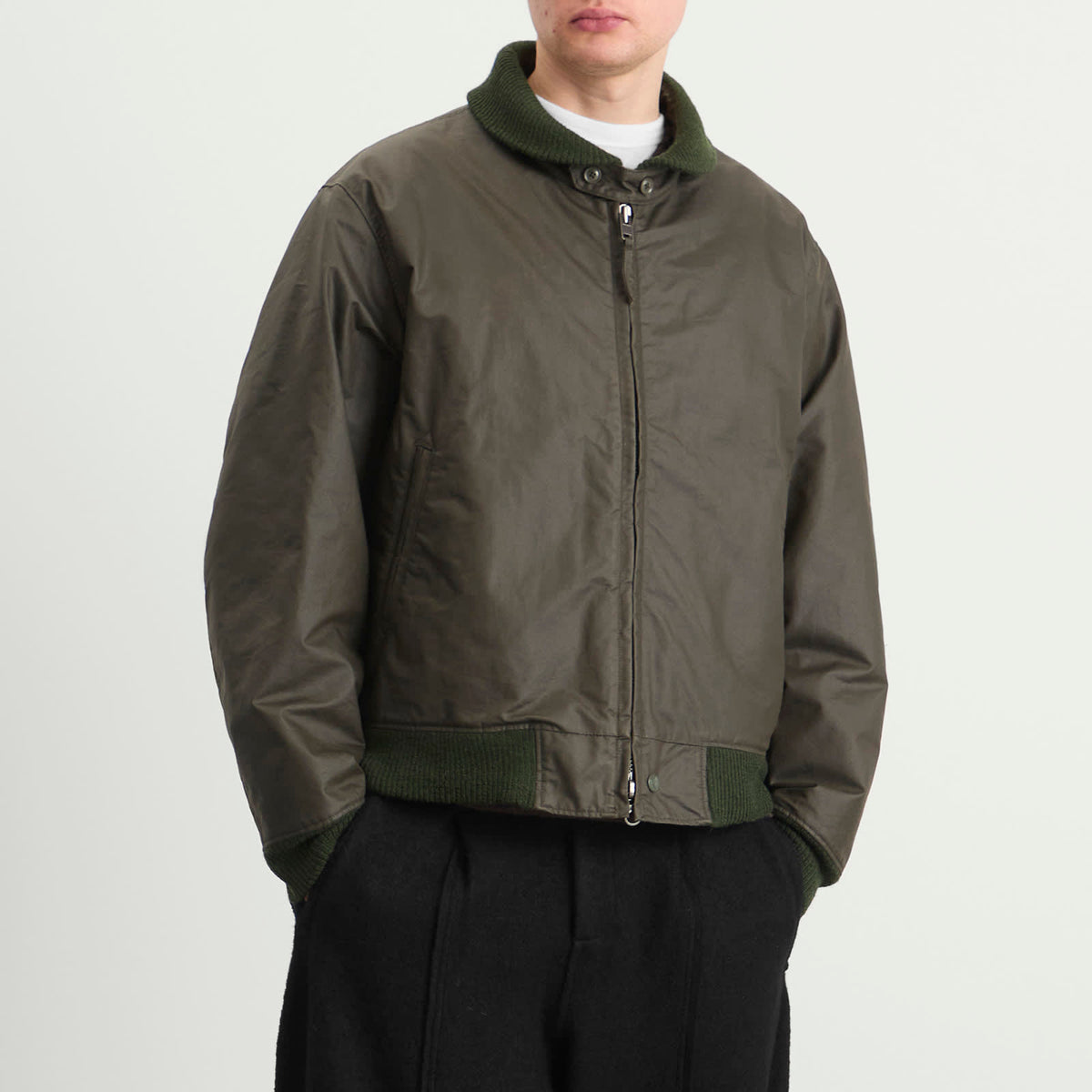 Engineered Garments Waxed Cotton LL Jacket