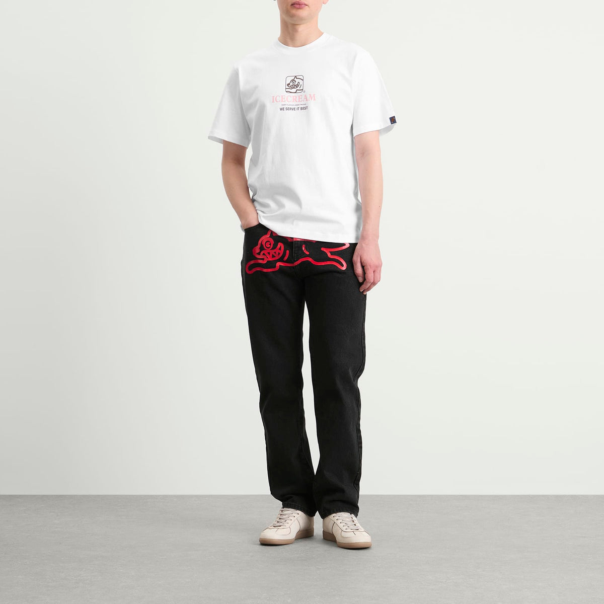 ICECREAM Running Dog Denim Jeans