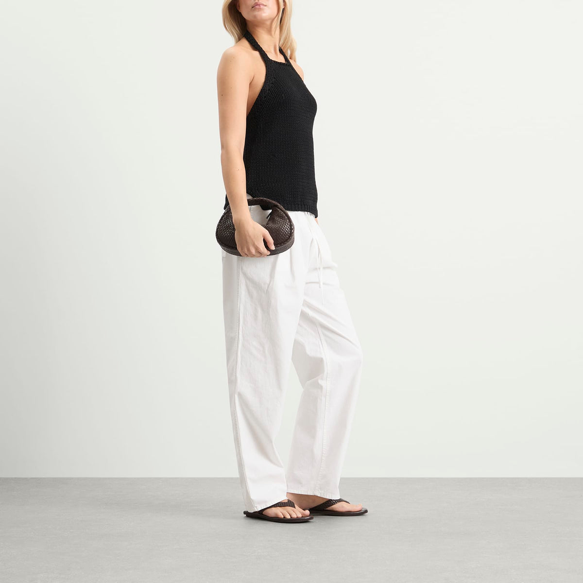 Rohe Chunky knit halter top