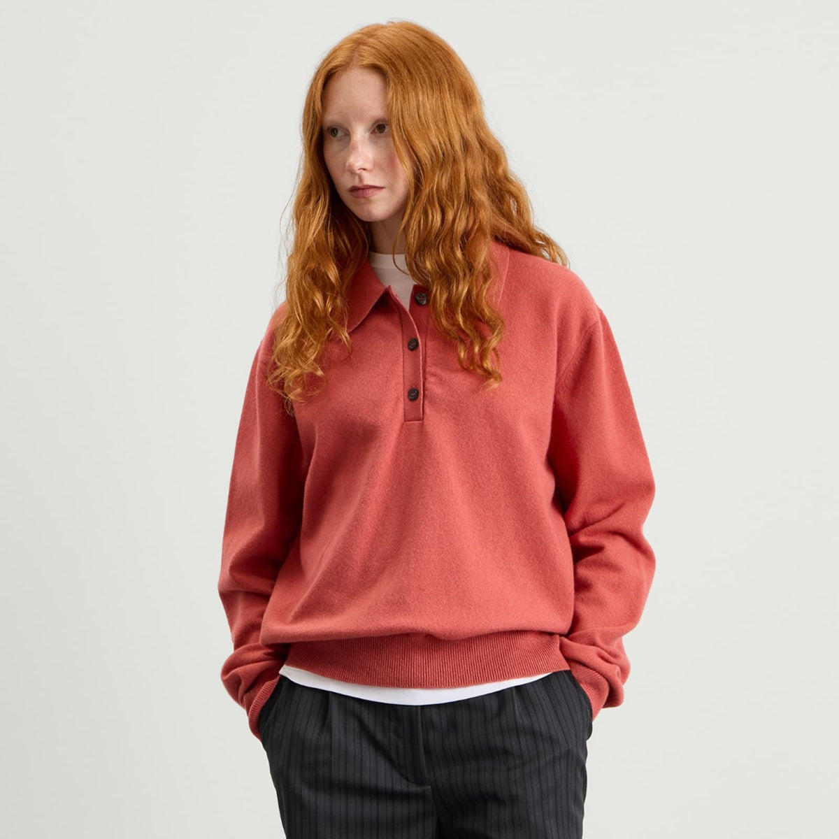 Róhe Classic Knitted Polo