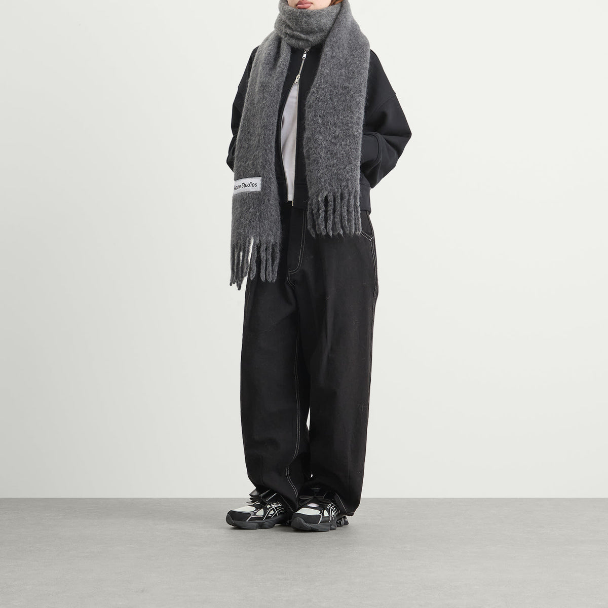 Acne Studios Vally Dip Dye Scarf