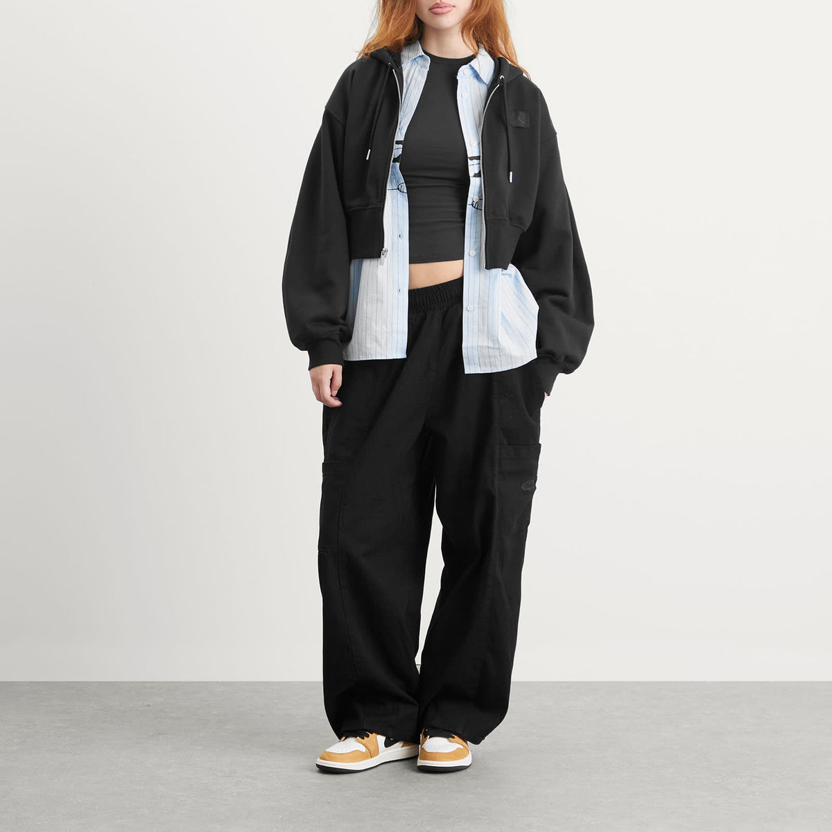 Air Jordan Flight Fleece Crop Hoodie