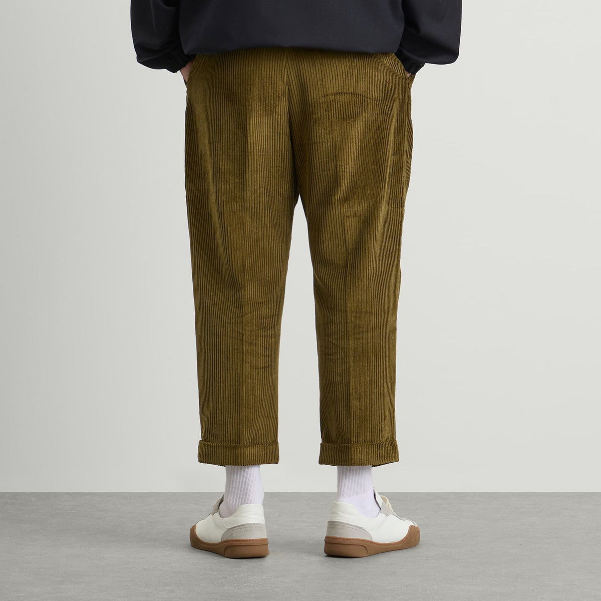 AMI Paris Corduroy Velvet Carrot Pants