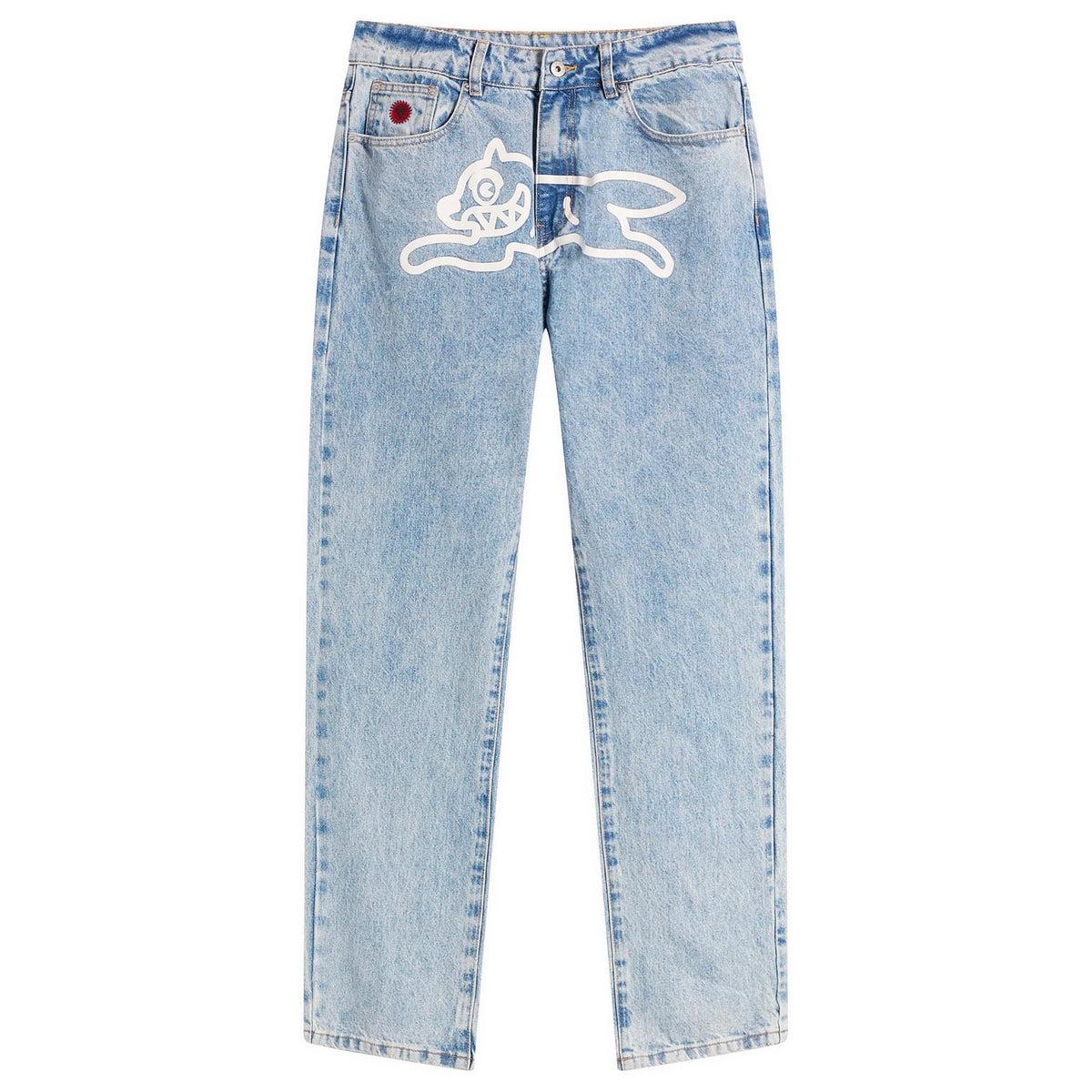 ICECREAM Running Dog Straight Leg Denim Jeans