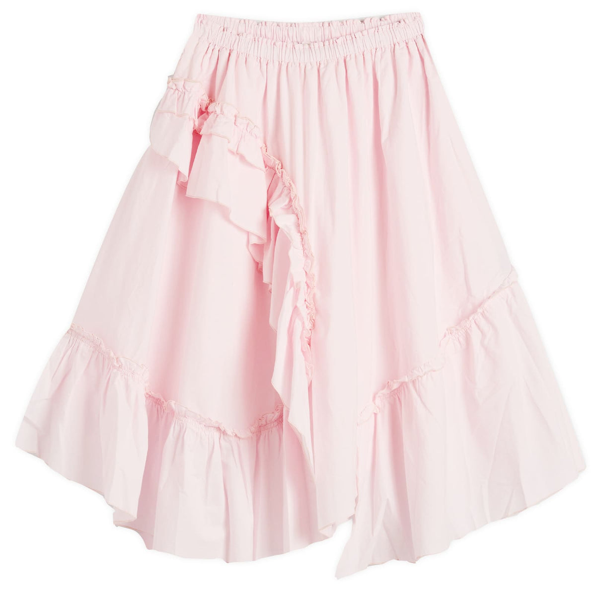 YMC Draped Midi Skirt