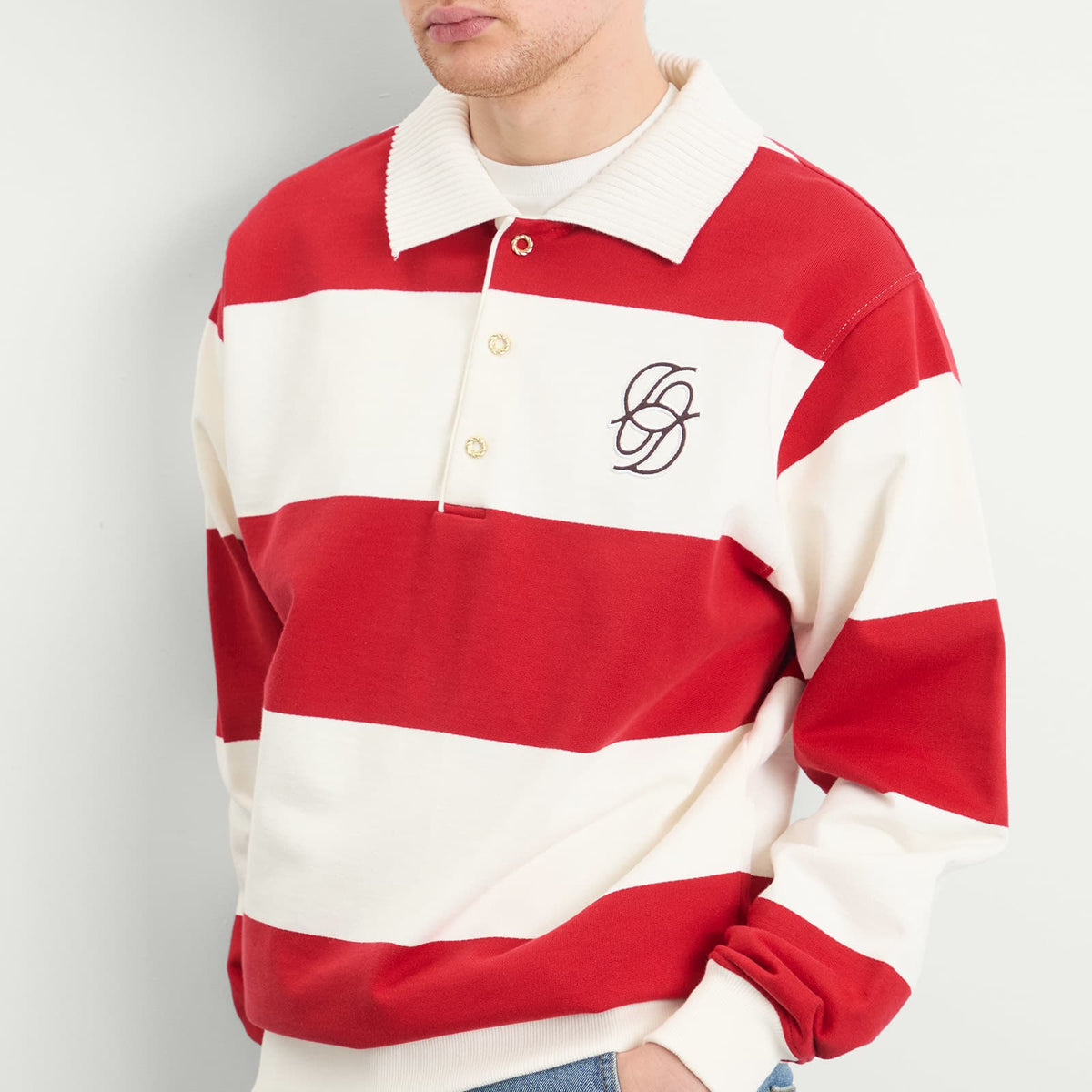 Drole De Monsieur Stripes Polo Shirt