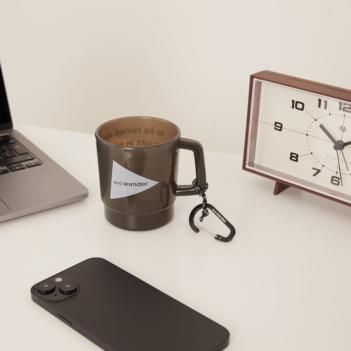 and wander Logo Mug