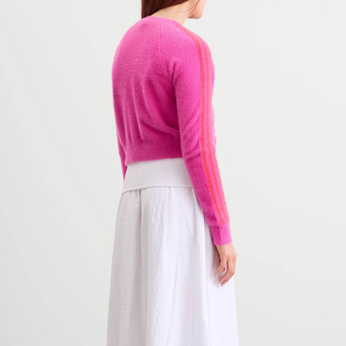 adidas Fluffy Knitted Cardigan