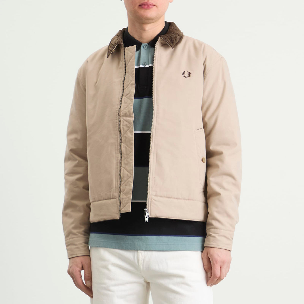 Fred Perry Cotton Caban Jacket