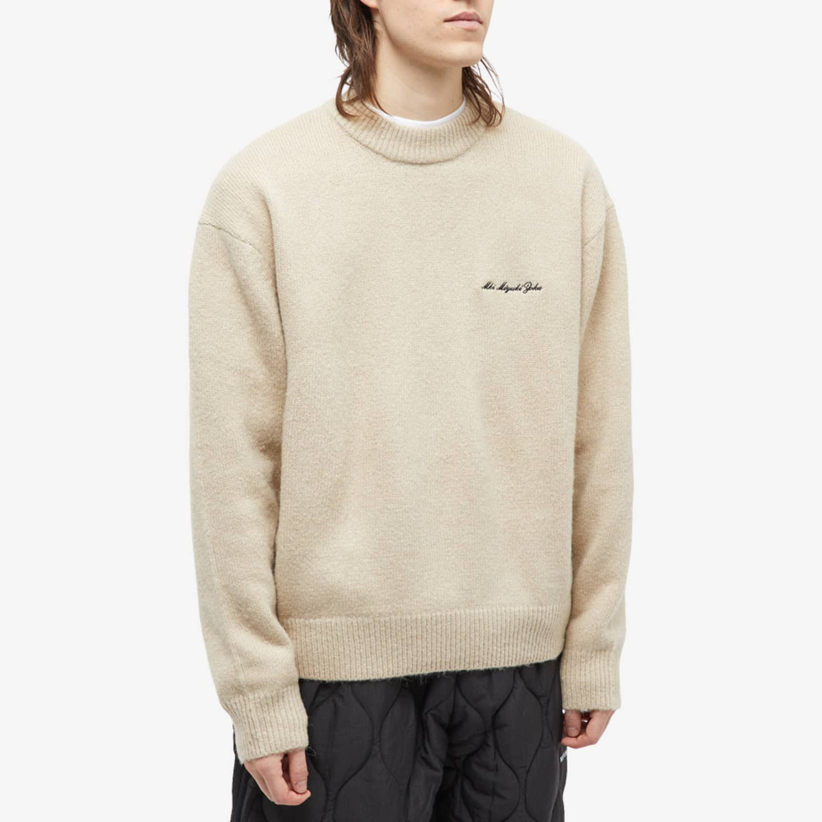 MKI Mohair Blend Crew Knit