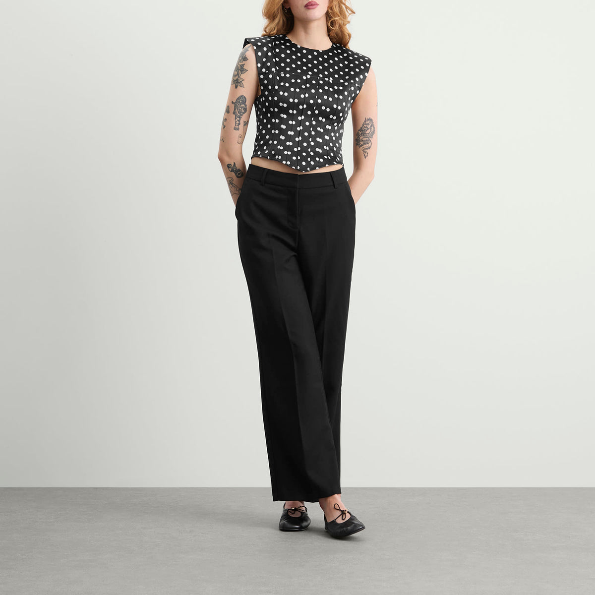 GANNI Corset Top