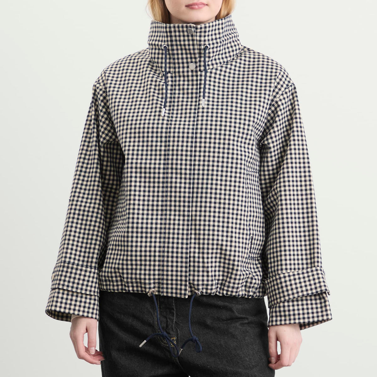 Barbour Bronwyn Check Showerproof Jacket