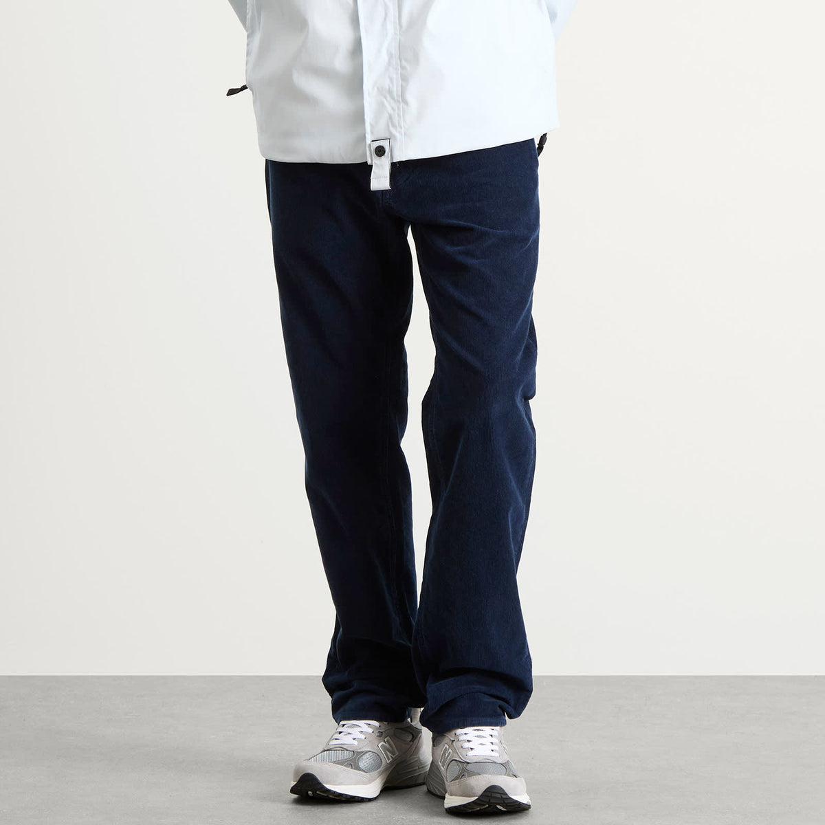 Stone Island Indigo Micro Corduroy Straight Jeans
