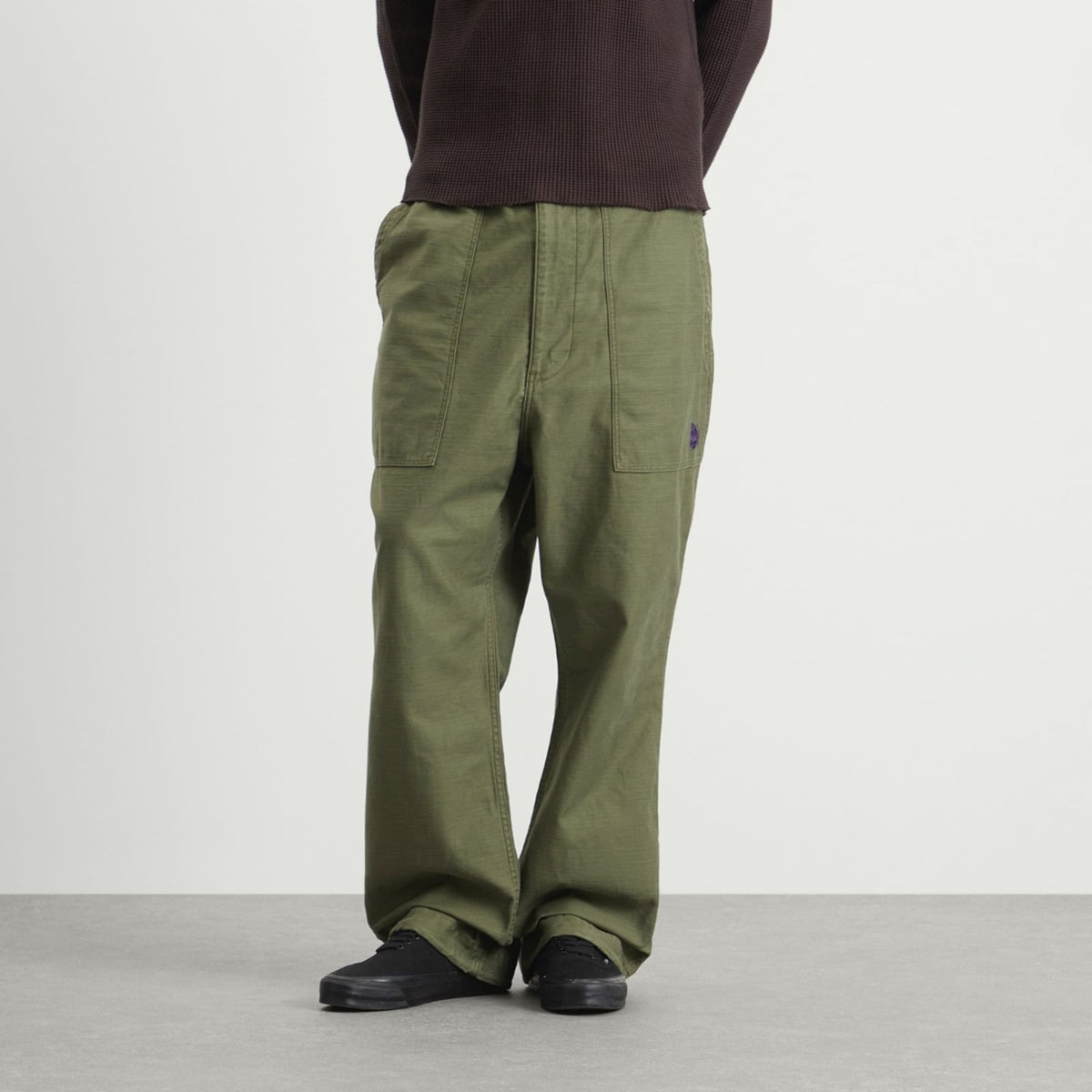 Needles Reversed Sateen String Fatigue Trousers