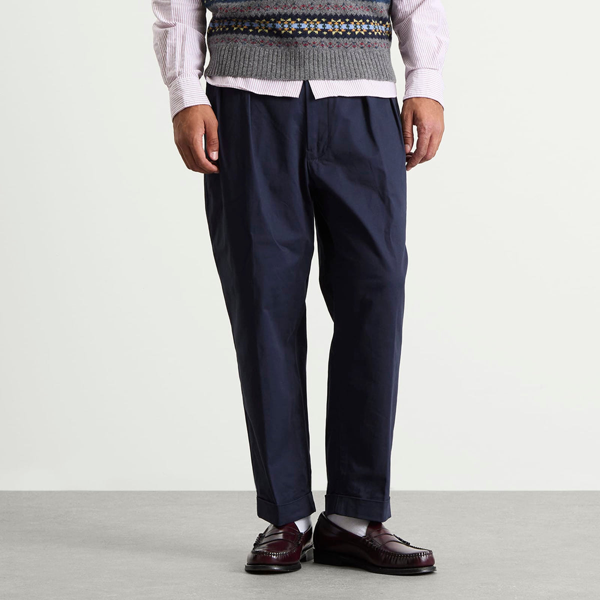 Beams Plus 2 Pleat Chino