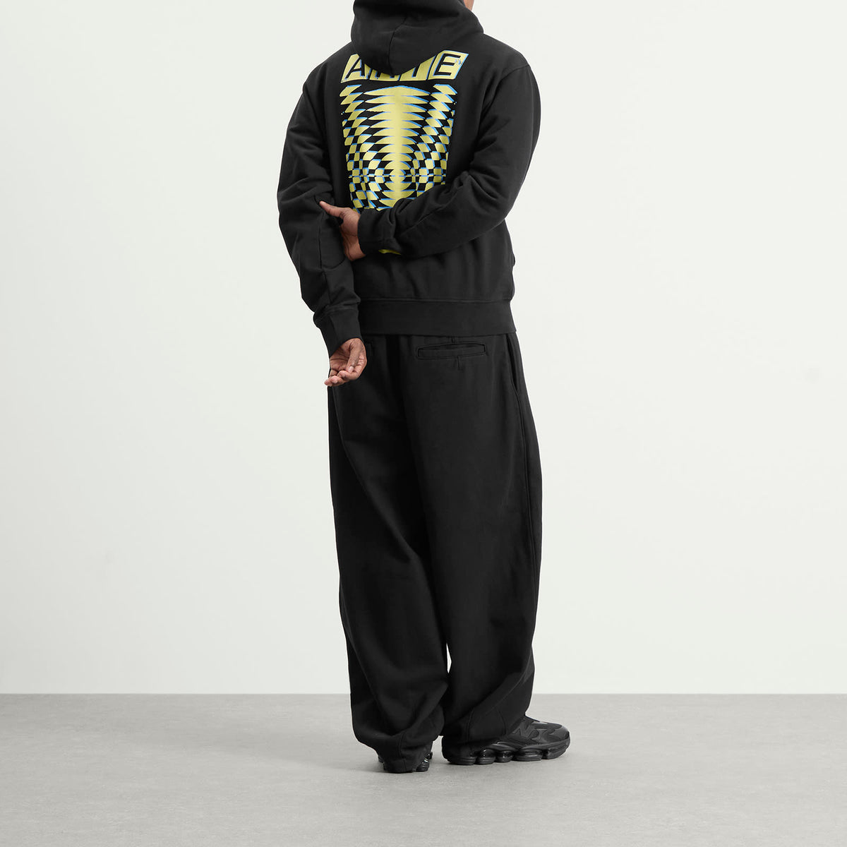 Arte Back Abstract Hoodie