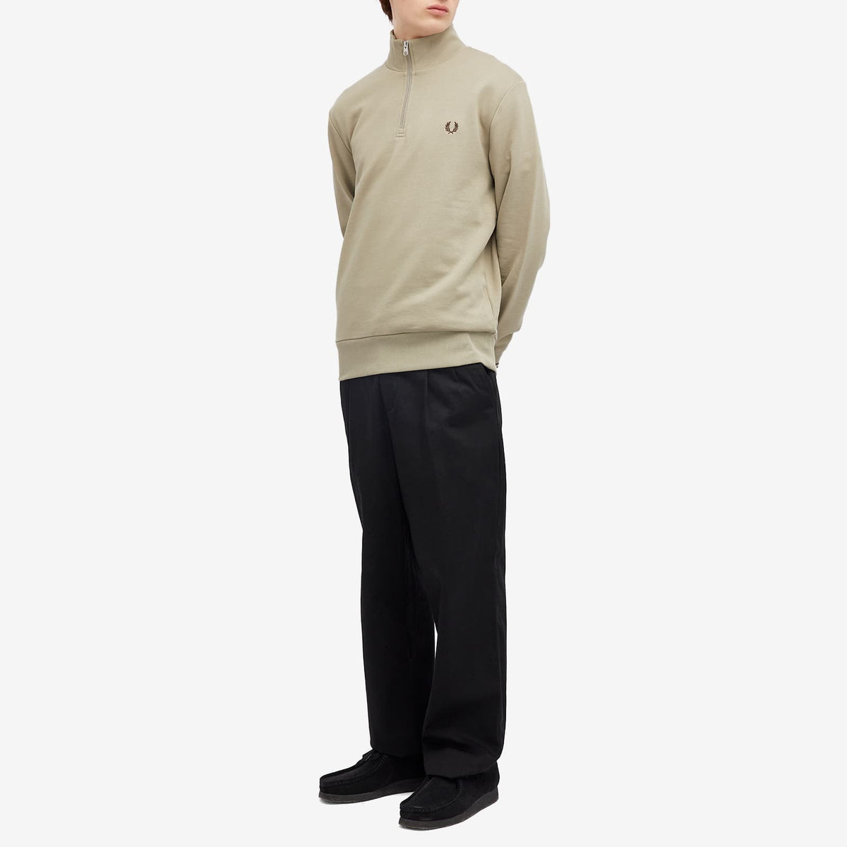 Fred Perry Half Zip Sweat