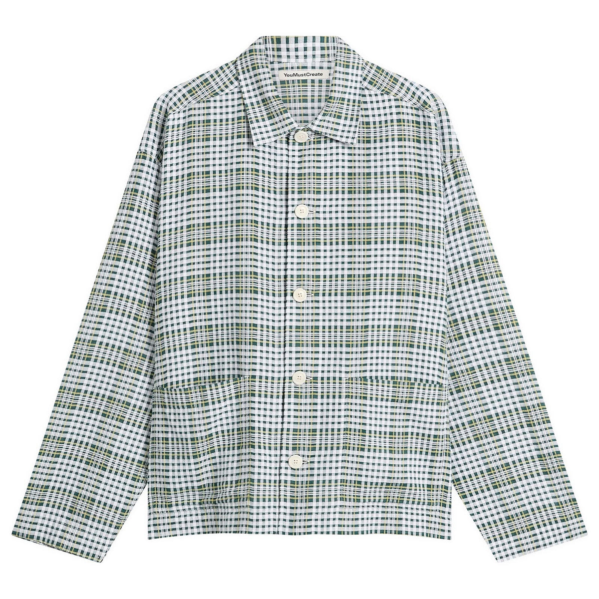 YMC Cotton Check PJ Overshirt