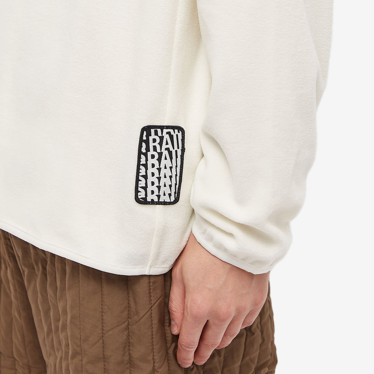 Rains Quarter Zip Fleece Sweat