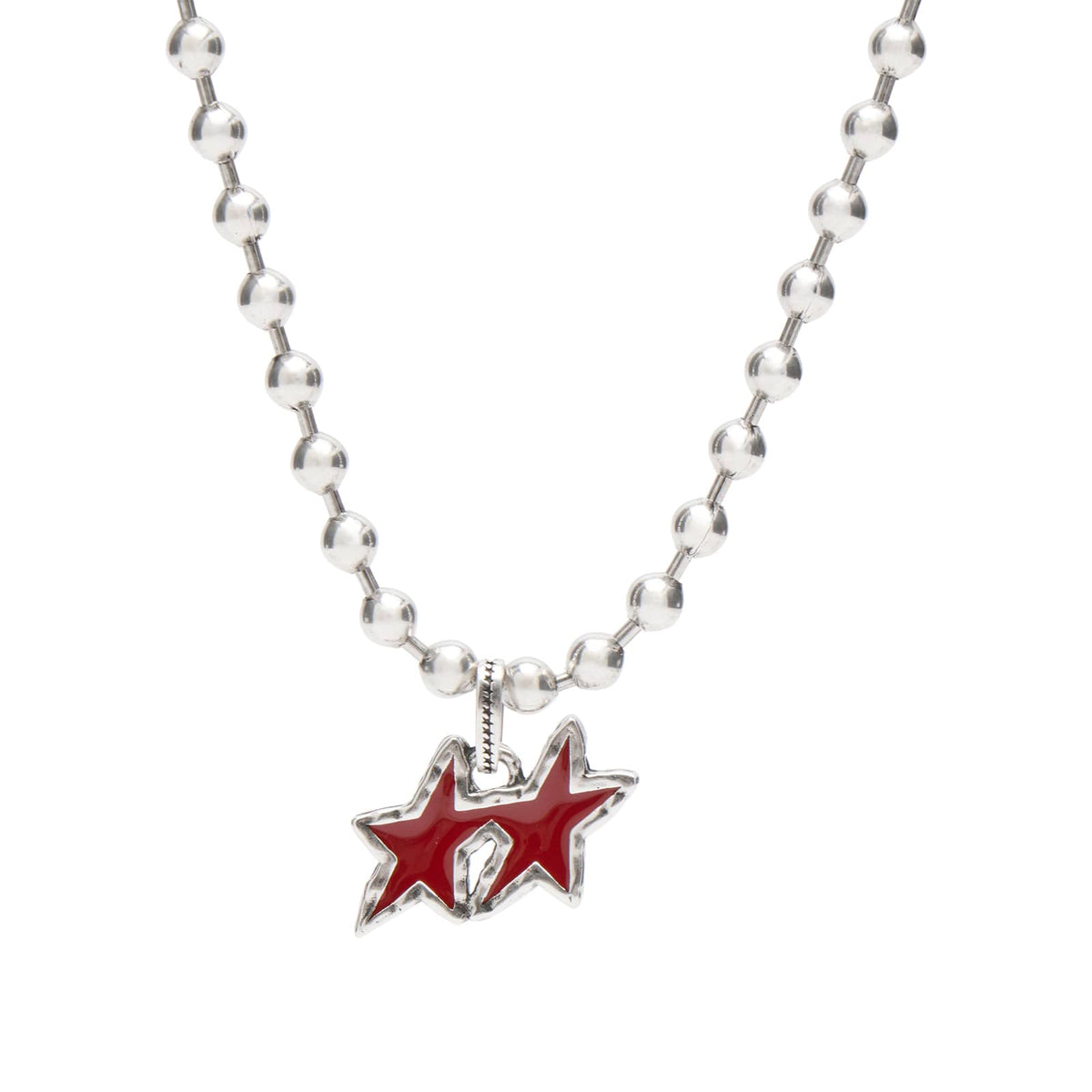 TwoJeys Melted Stars Ball Necklace
