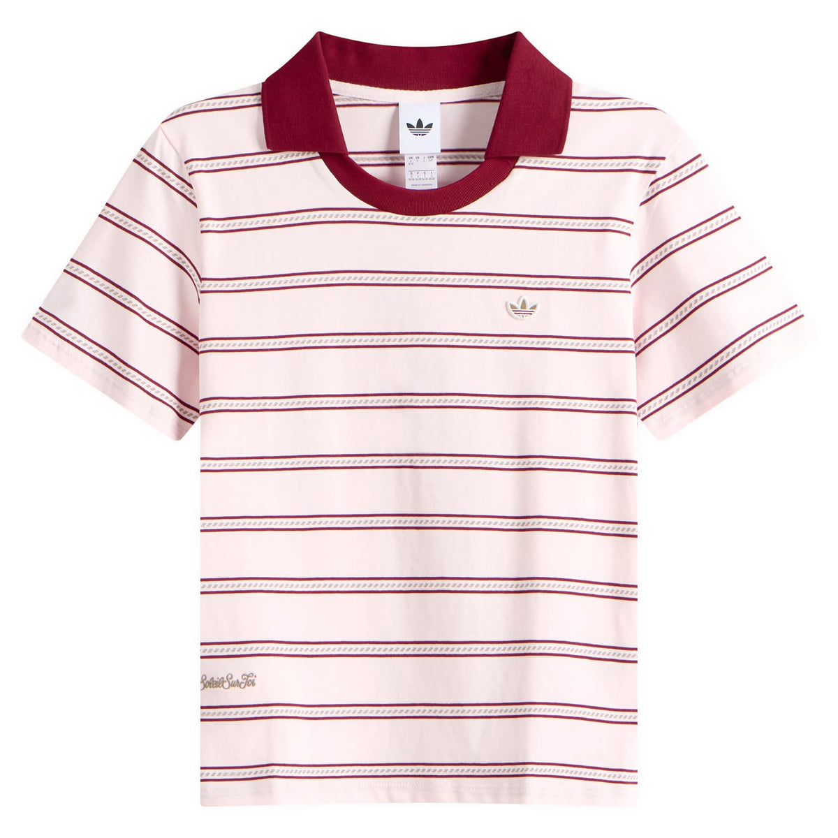 adidas Stripe Polo