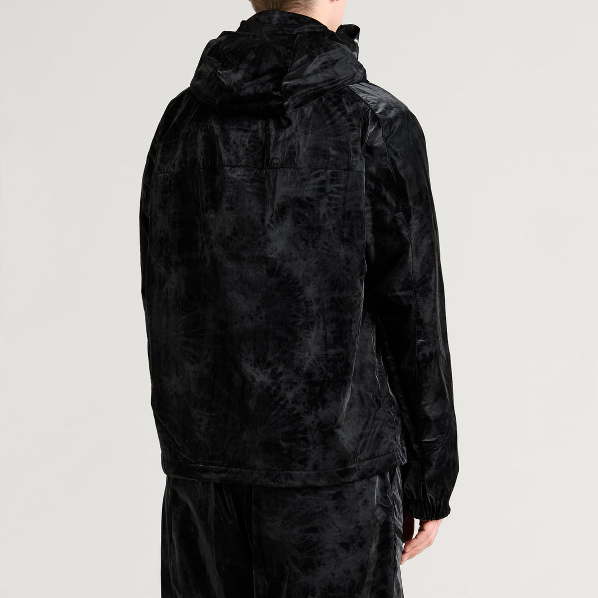 Y-3 Marble Nylon Hoodied Coat