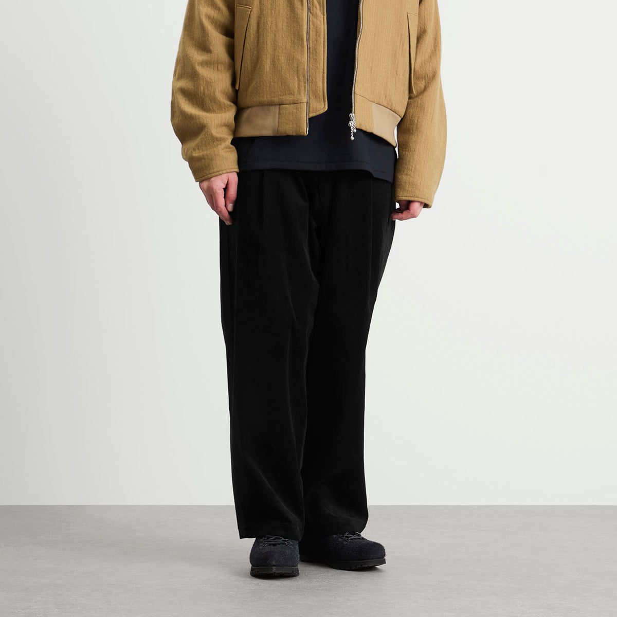 Merely Made Wide Leg Cord Trousers