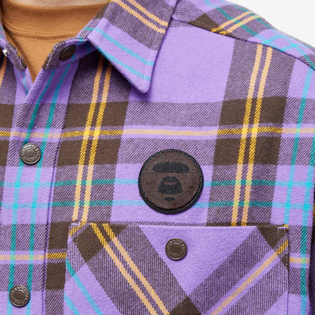 AAPE Check Flannel Shirt
