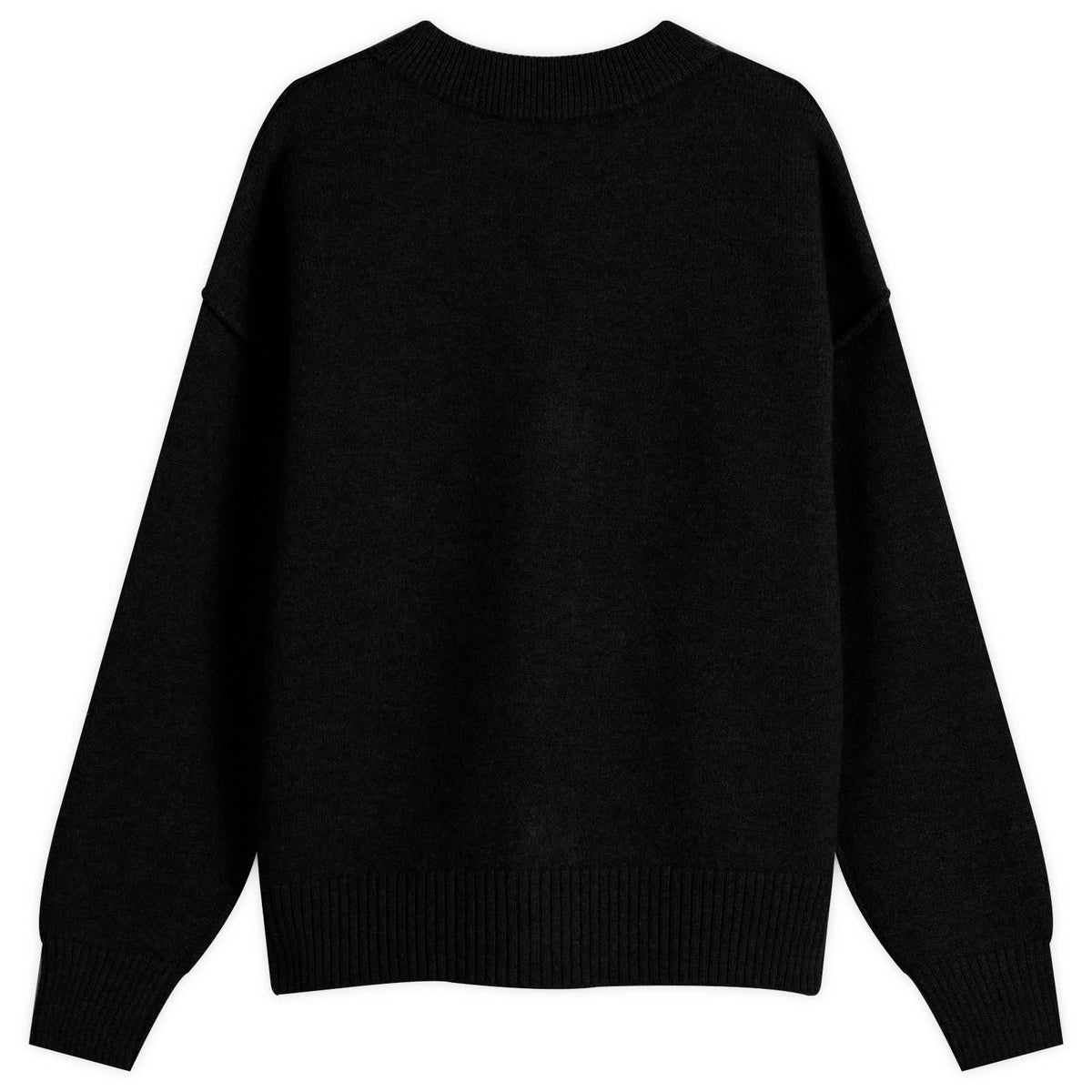 AMI Paris Felted Merino Wool Knit ADC Cardigan