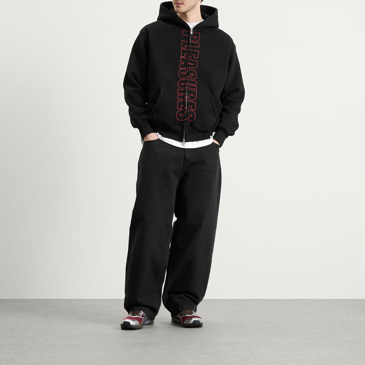 Pleasures Impact Zip Hoodie