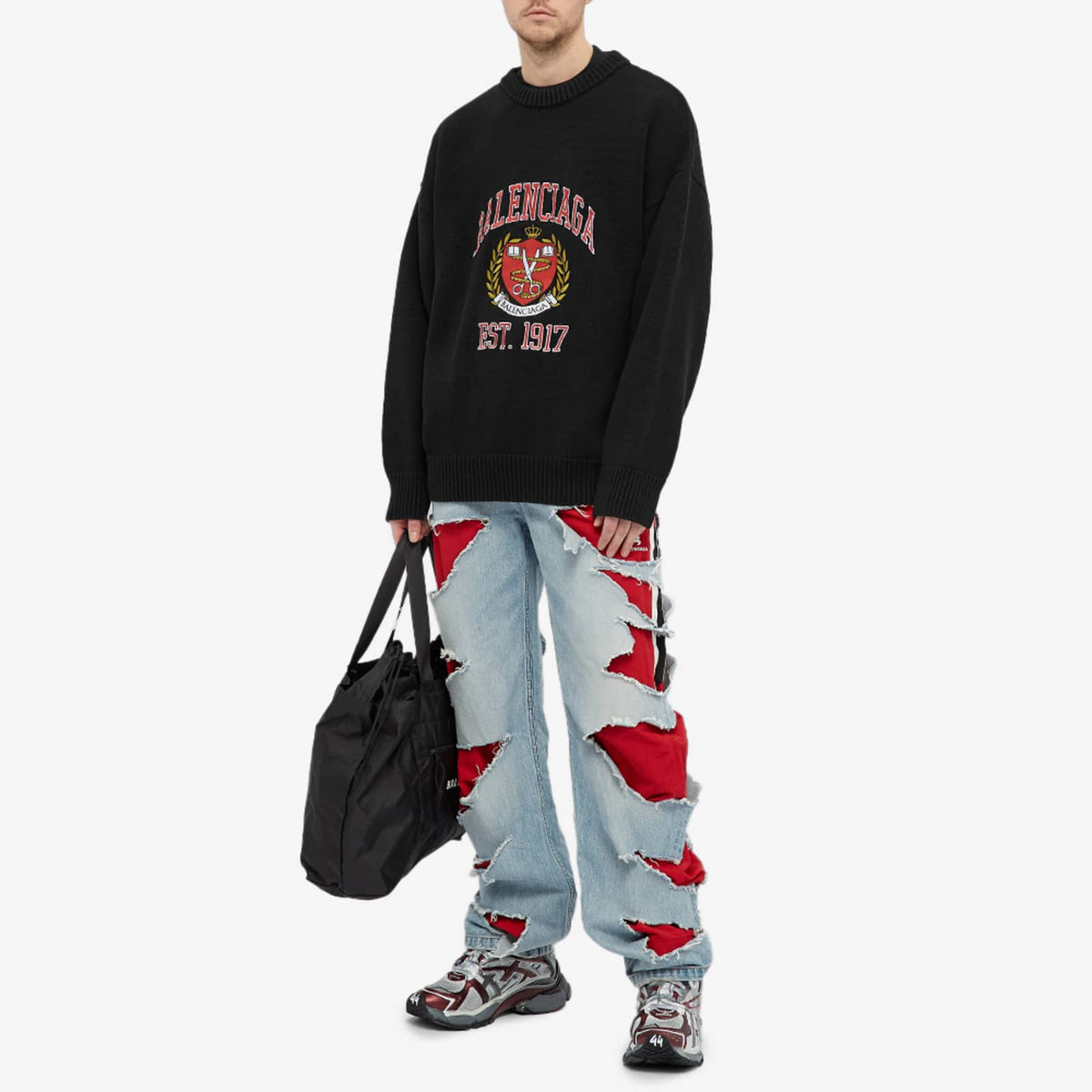 Balenciaga University Logo Crew Sweat
