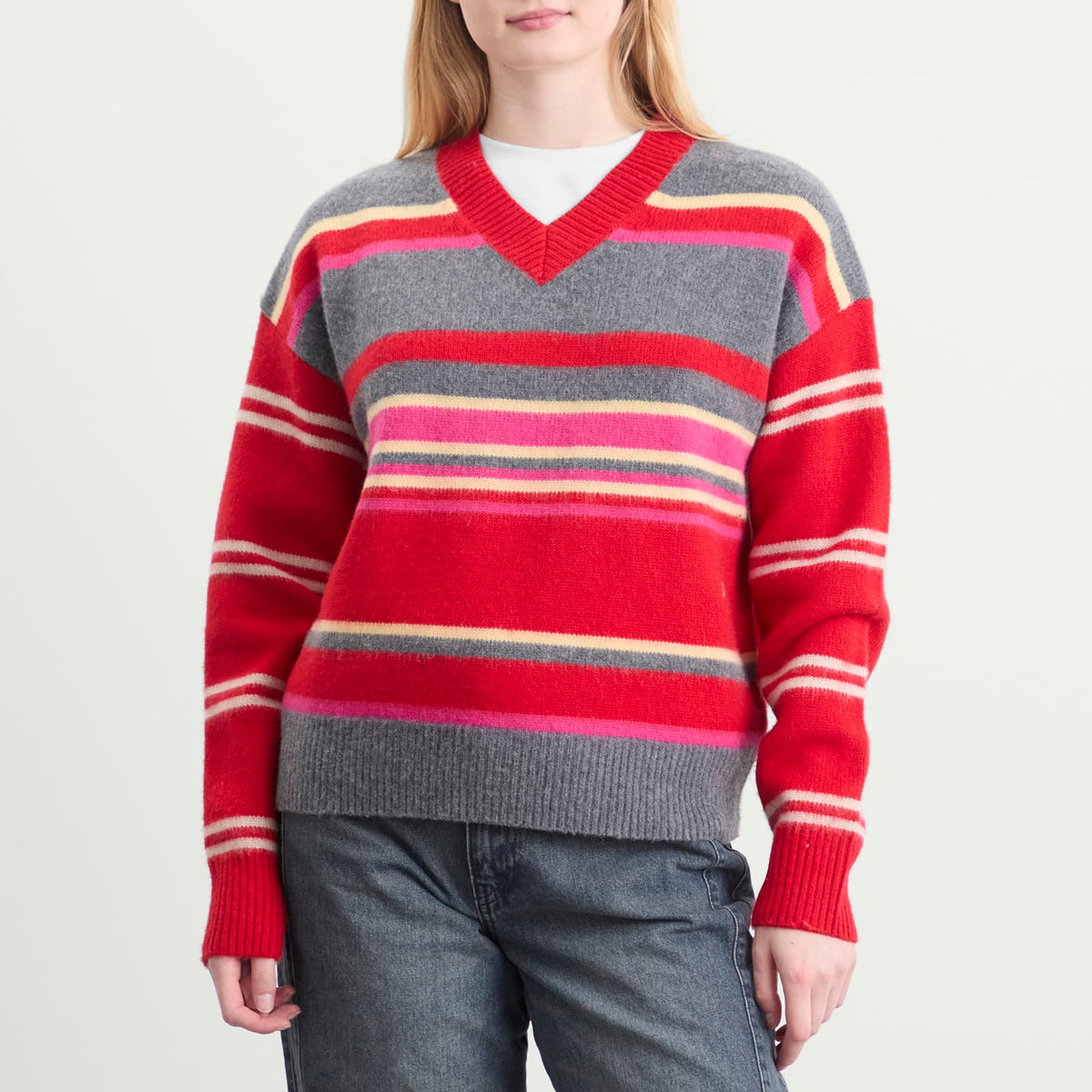 Damson Madder Rene V Jumper
