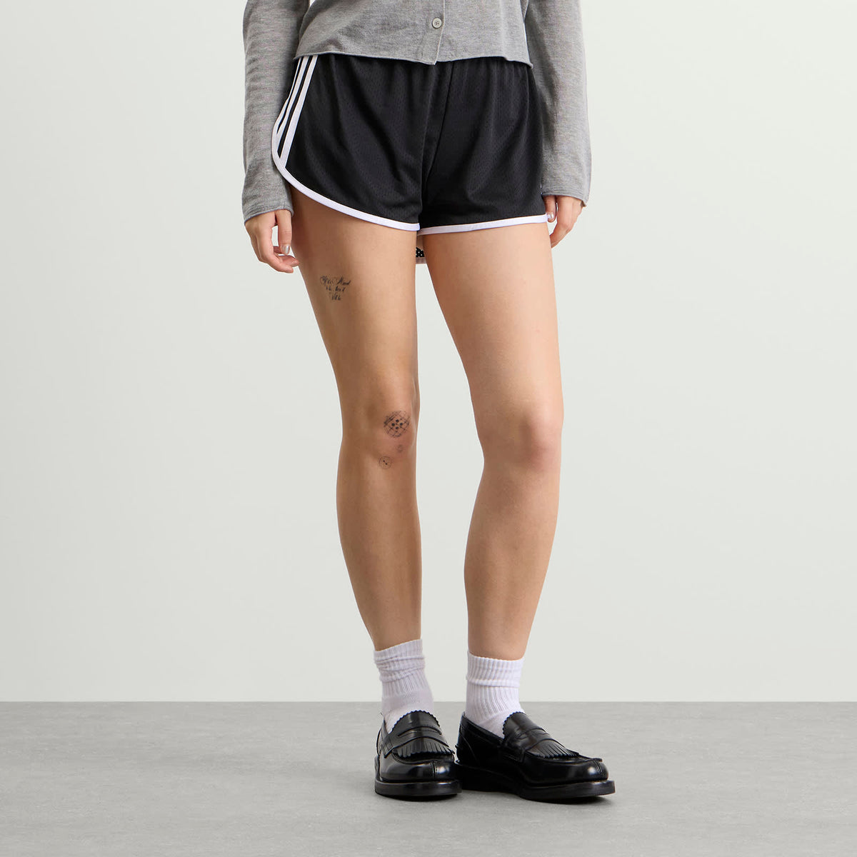 adidas 3 Stripe Sprinter Short