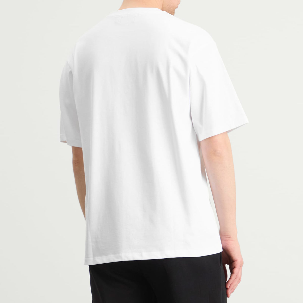 Late Checkout White Burgundy Flag Tee