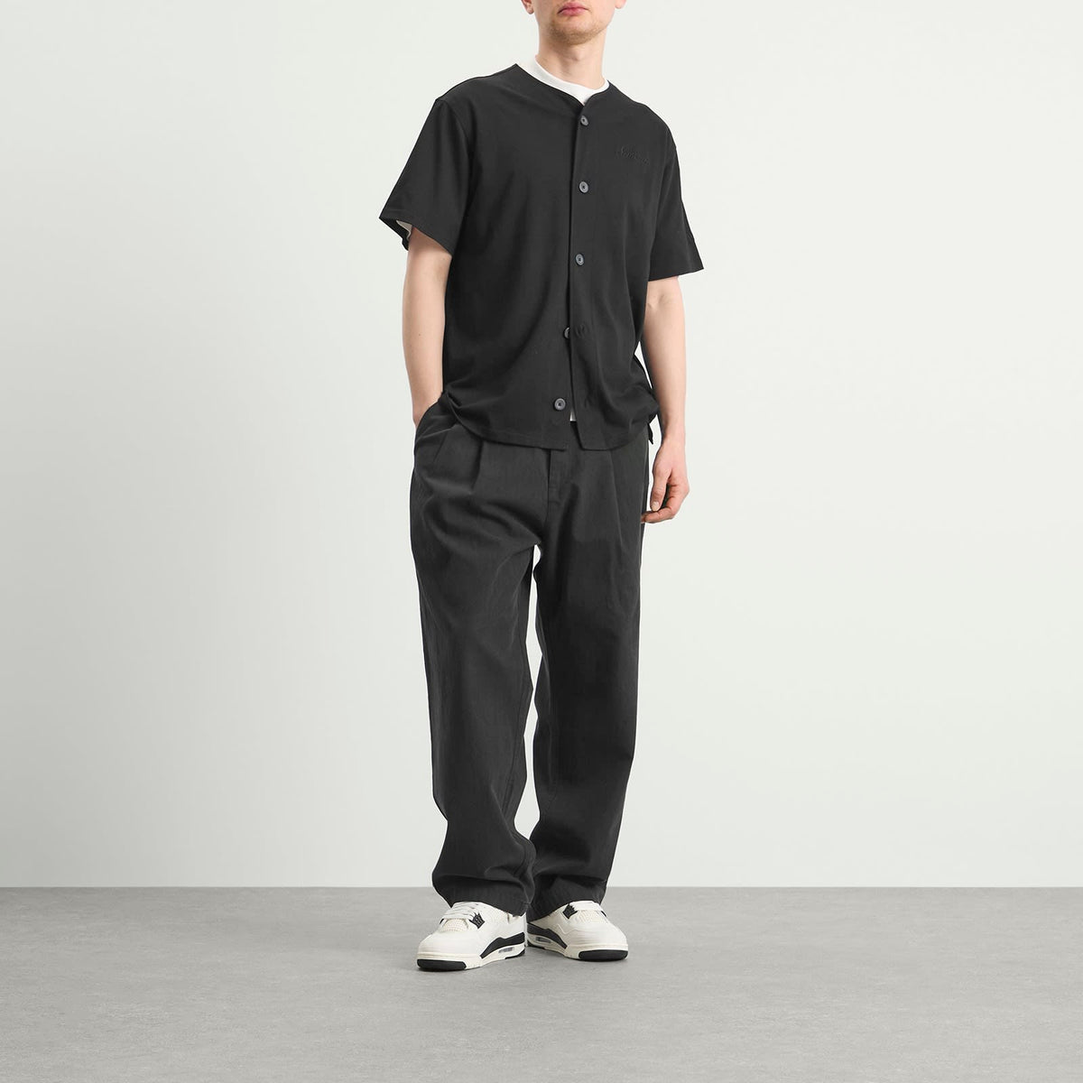 New Era Script Baseball Jersey