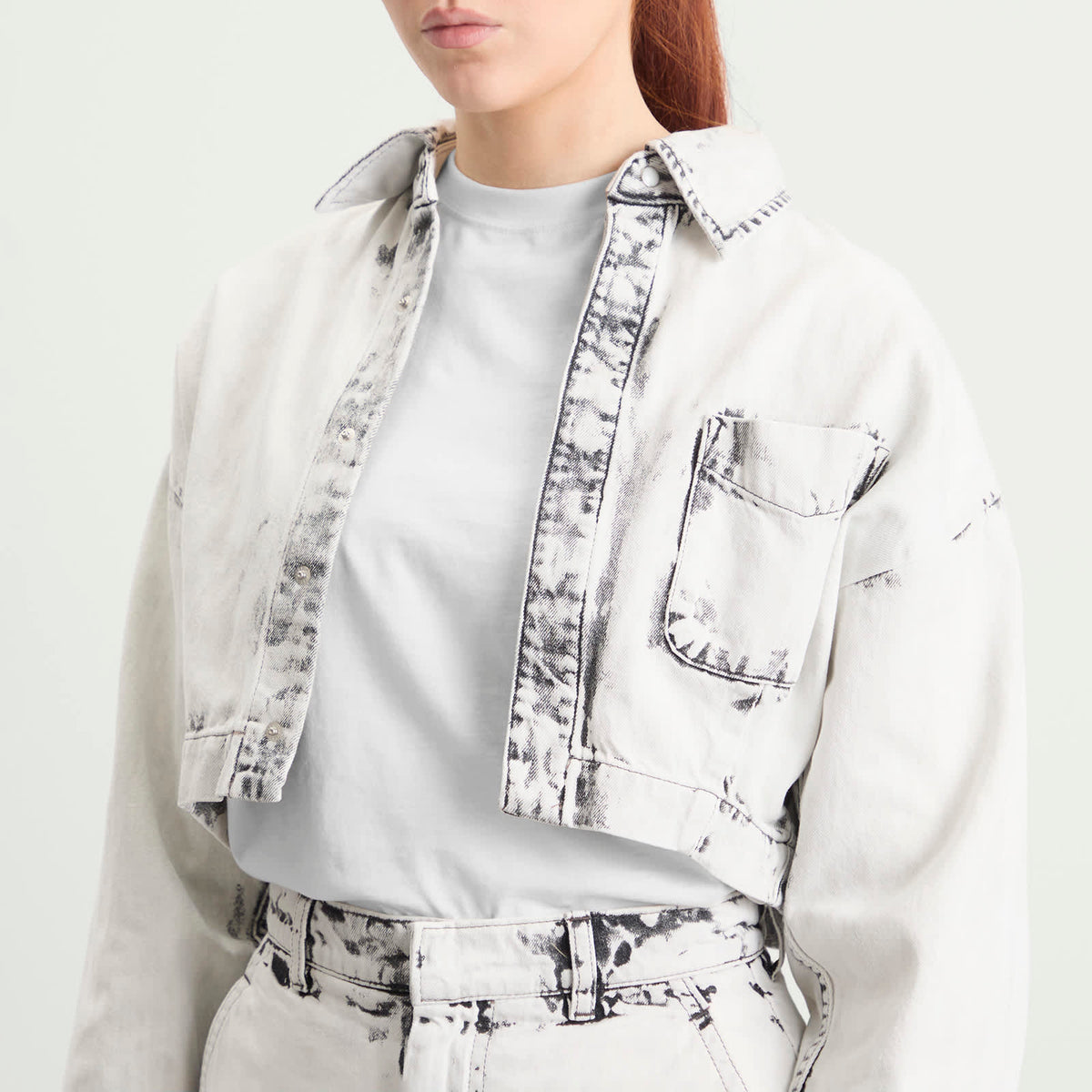 TOGA Denim Short Shirt