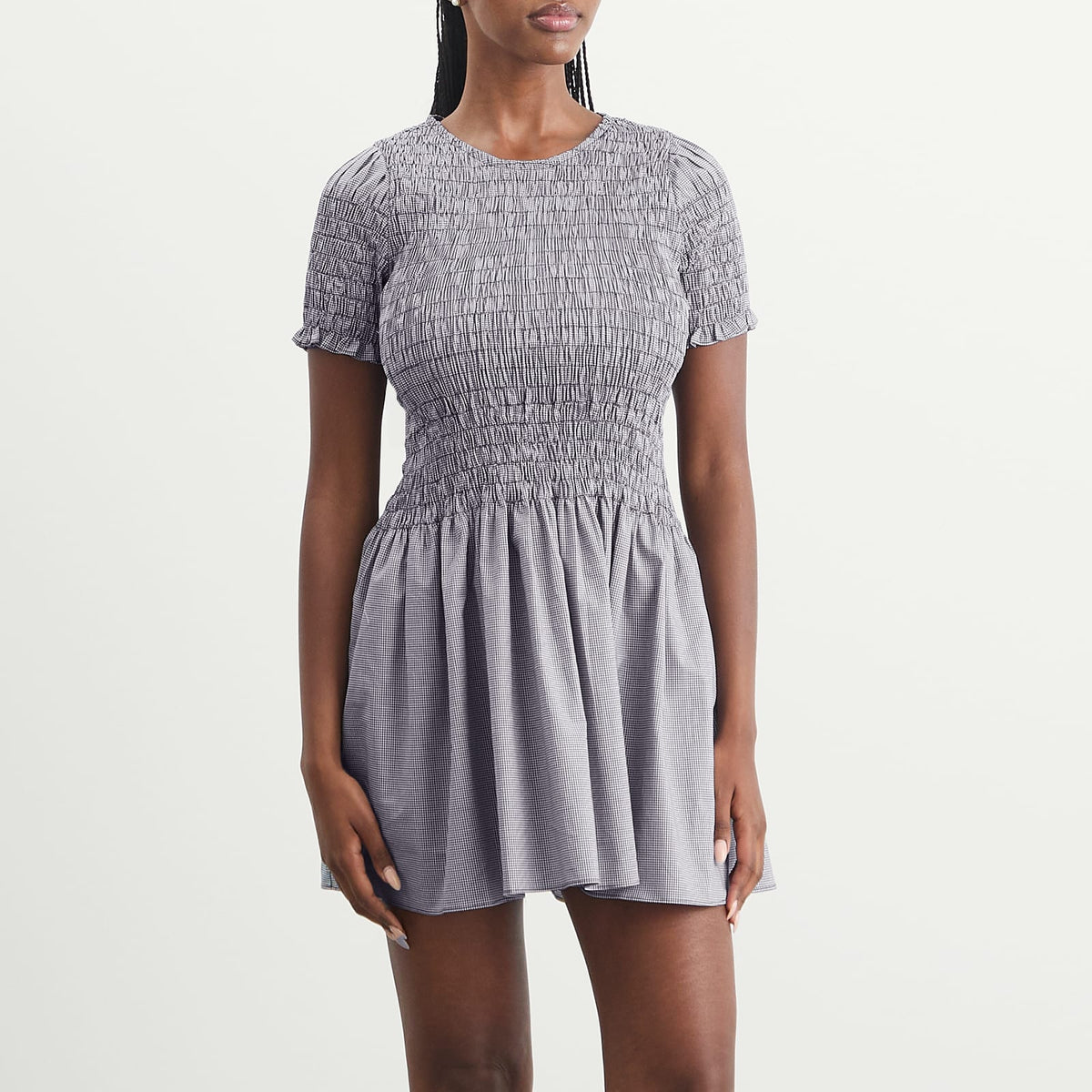 Faithfull The Brand Edda Gingham Mini Dress