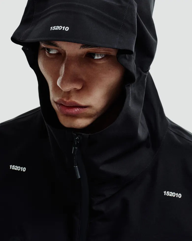 A close-up of the jacket from the END. x MKI 15.20.10 collection.