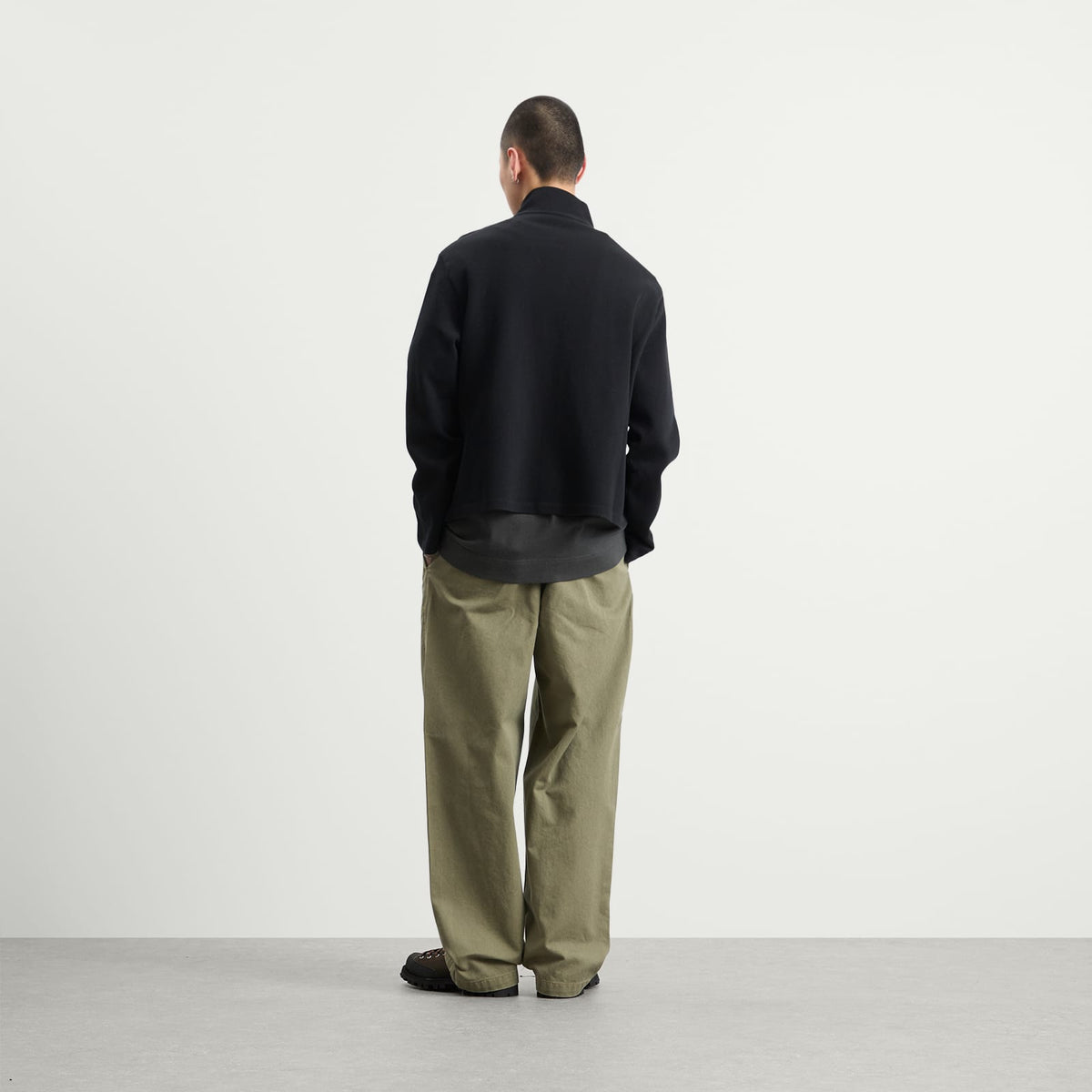 Bound Heavy Canvas Workwear Trousers