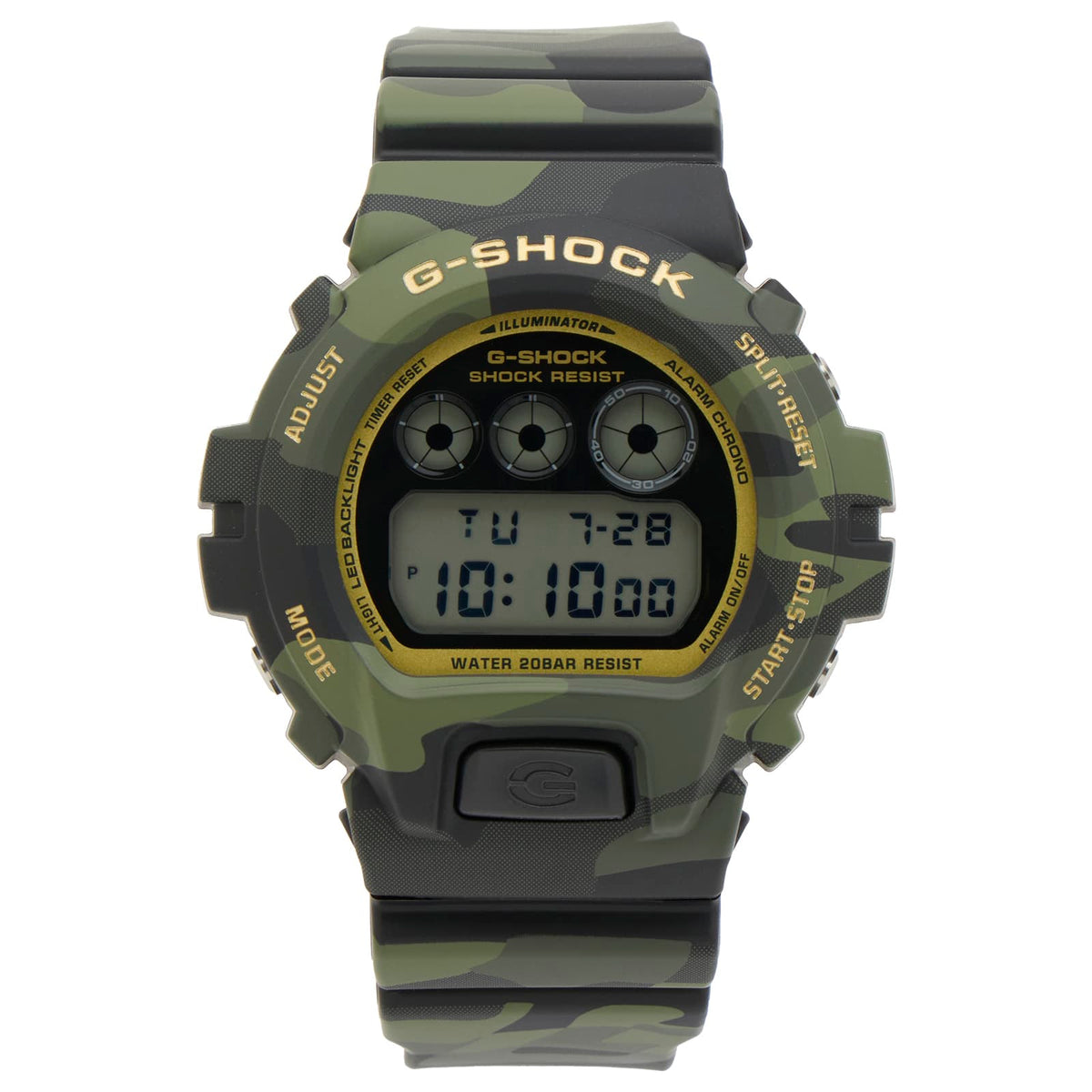 G-Shock DW-6900CMG-3ER Bold Camo Series Watch