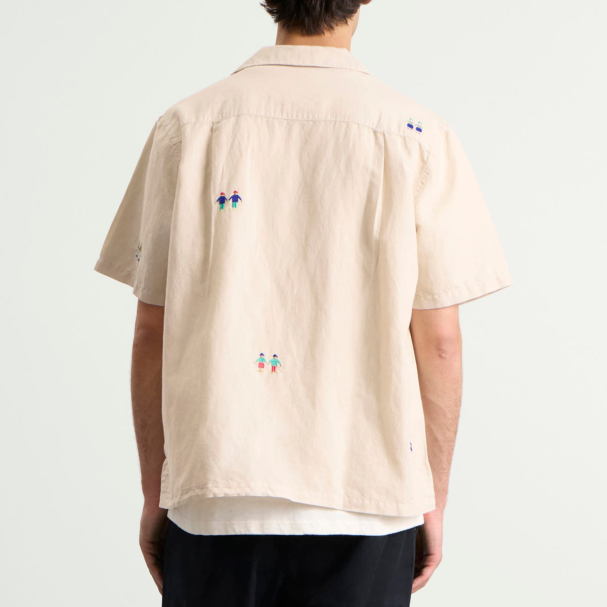 Folk Presented by END. Relaxed Soft Collar Vacation Shirt