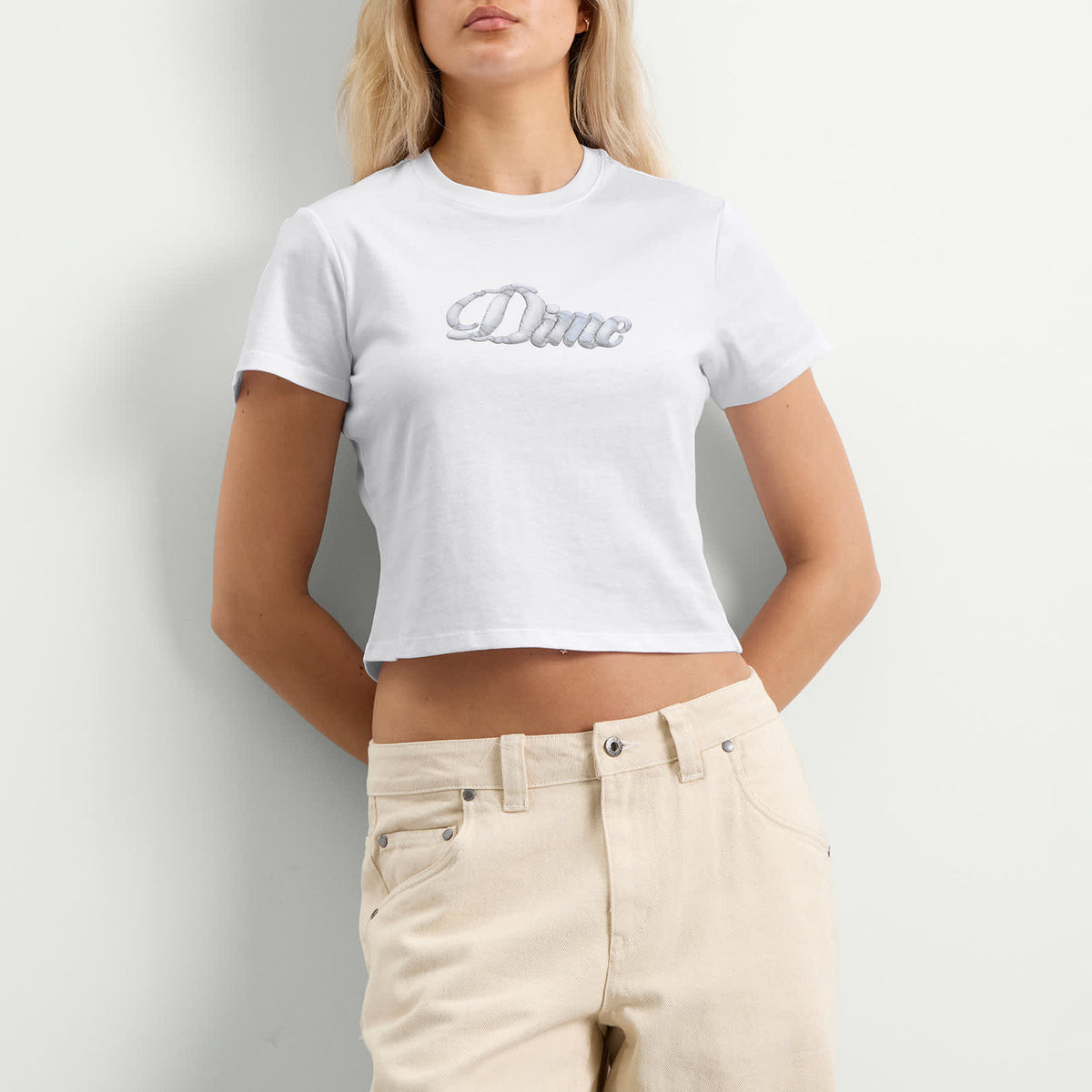 Dime Cursive Denim T-Shirt