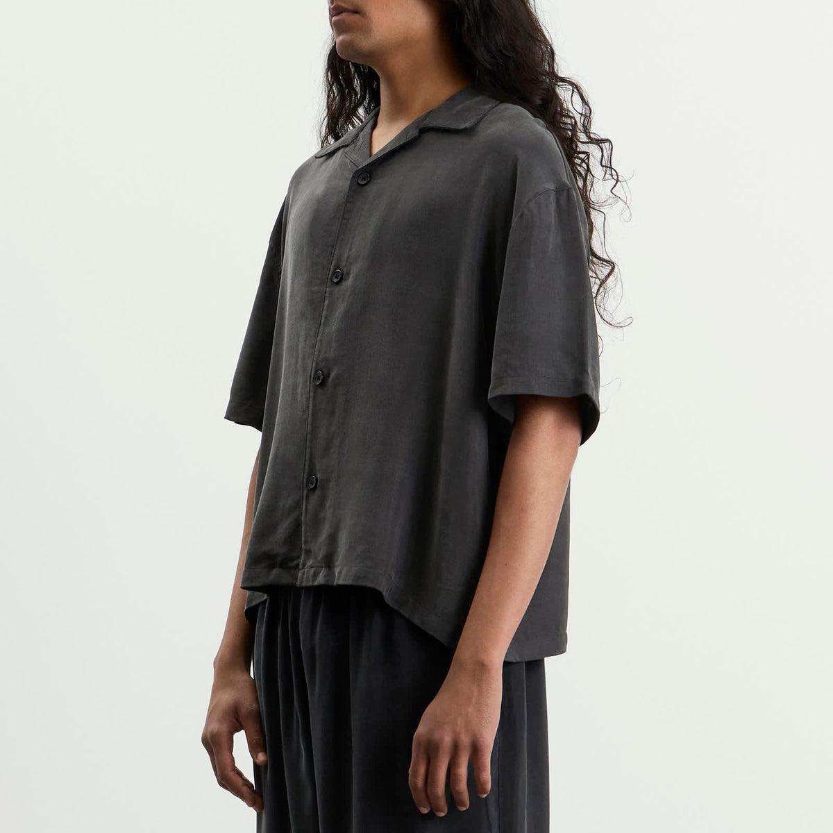 MKI Ribbed Cupro Vacation Shirt