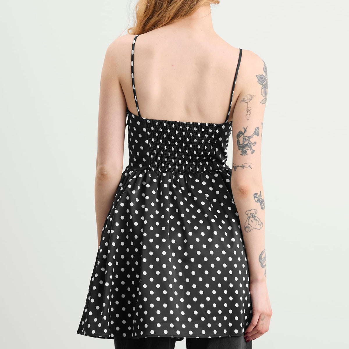GANNI Mini Strap Dress