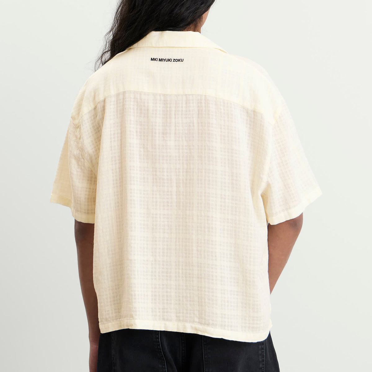 MKI Loose Weave Check Vacation Shirt