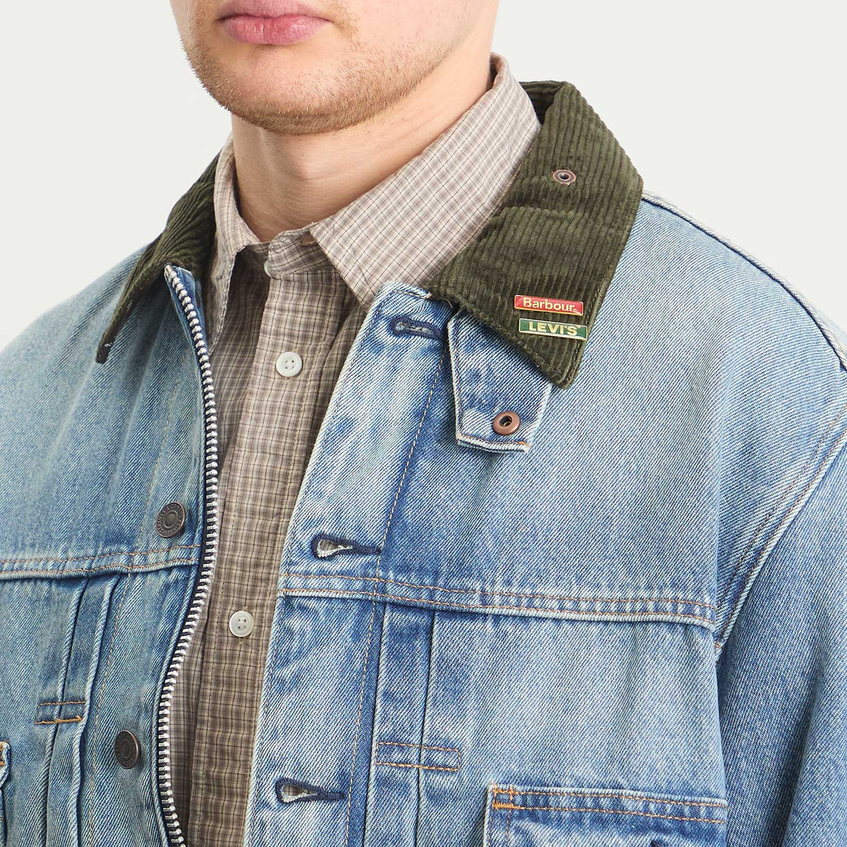Levi's X Barbour Type 2 Denim