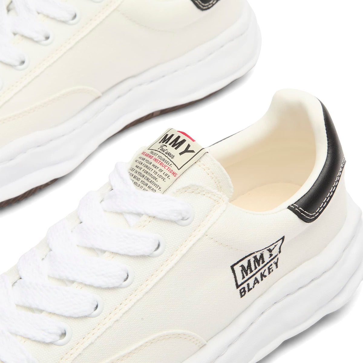 Maison MIHARA YASUHIRO Blakey Low Original Sole Canvas Sneak